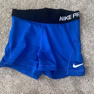 Blue Nike Pros